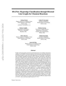 DLGNet: Hyperedge Classification through Directed Line Graphs for
  Chemical Reactions
