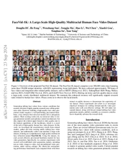 FaceVid-1K: A Large-Scale High-Quality Multiracial Human Face Video
  Dataset