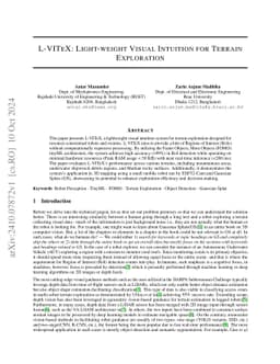 L-VITeX: Light-weight Visual Intuition for Terrain Exploration