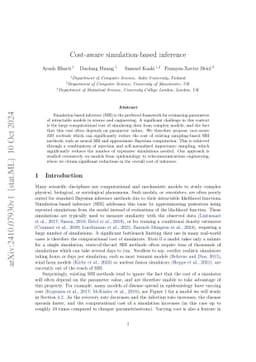 Cost-aware Simulation-based Inference