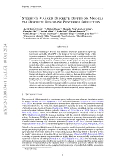 Steering Masked Discrete Diffusion Models via Discrete Denoising
  Posterior Prediction