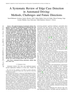 A Systematic Review of Edge Case Detection in Automated Driving:
  Methods, Challenges and Future Directions