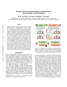 Towards Trustworthy Knowledge Graph Reasoning: An Uncertainty Aware
  Perspective