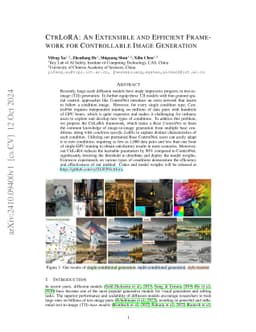 CtrLoRA: An Extensible and Efficient Framework for Controllable Image Generation