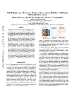 POPoS: Improving Efficient and Robust Facial Landmark Detection with
  Parallel Optimal Position Search