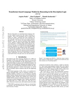 Transformer-based Language Models for Reasoning in the Description Logic
  ALCQ