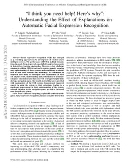 "I think you need help! Here's why": Understanding the Effect of
  Explanations on Automatic Facial Expression Recognition