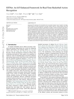 EITNet: An IoT-Enhanced Framework for Real-Time Basketball Action
  Recognition