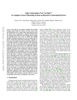 Edge Unlearning is Not "on Edge"! An Adaptive Exact Unlearning System on
  Resource-Constrained Devices
