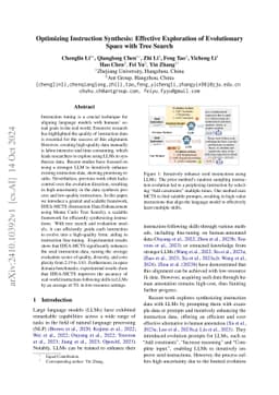 Optimizing Instruction Synthesis: Effective Exploration of Evolutionary
  Space with Tree Search