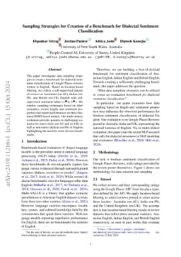 Experiences from Creating a Benchmark for Sentiment Classification for
  Varieties of English