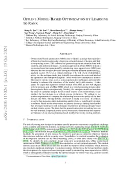 Offline Model-Based Optimization by Learning to Rank