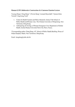 Human-LLM Collaborative Construction of a Cantonese Emotion Lexicon
