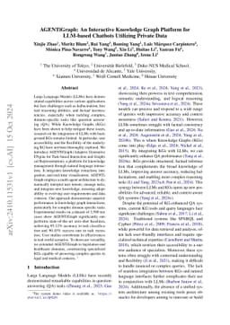 AGENTiGraph: An Interactive Knowledge Graph Platform for LLM-based
  Chatbots Utilizing Private Data