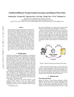 ChatHouseDiffusion: Prompt-Guided Generation and Editing of Floor Plans