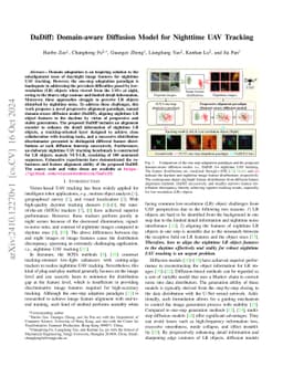 DaDiff: Domain-aware Diffusion Model for Nighttime UAV Tracking