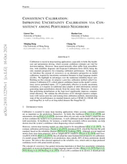 Consistency Calibration: Improving Uncertainty Calibration via
  Consistency among Perturbed Neighbors