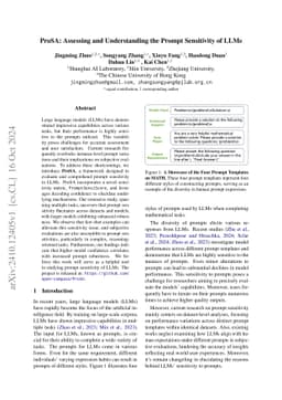 ProSA: Assessing and Understanding the Prompt Sensitivity of LLMs