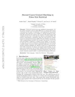 Beyond Coarse-Grained Matching in Video-Text Retrieval