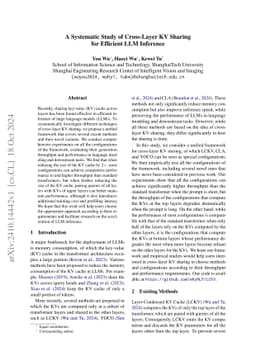 A Systematic Study of Cross-Layer KV Sharing for Efficient LLM Inference