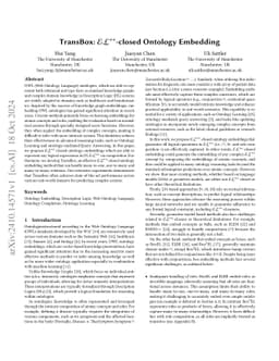 TransBox: EL++-closed Ontology Embedding
