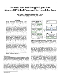Toolshed: Scale Tool-Equipped Agents with Advanced RAG-Tool Fusion and
  Tool Knowledge Bases