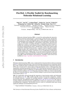 FlexMol: A Flexible Toolkit for Benchmarking Molecular Relational
  Learning