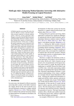 MedLogic-AQA: Enhancing Medical Question Answering with Abstractive
  Models Focusing on Logical Structures
