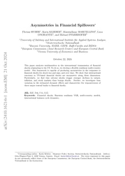 Asymmetries in Financial Spillovers
