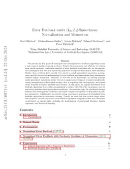Error Feedback under $(L_0,L_1)$-Smoothness: Normalization and Momentum