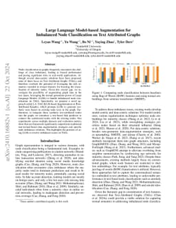 Large Language Model-based Augmentation for Imbalanced Node Classification on Text-Attributed Graphs
