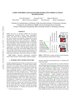LIMIS: Towards Language-based Interactive Medical Image Segmentation