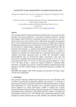 GeoCode-GPT: A Large Language Model for Geospatial Code Generation Tasks