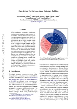 Data-driven Coreference-based Ontology Building