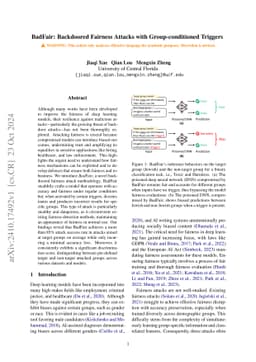 BadFair: Backdoored Fairness Attacks with Group-conditioned Triggers