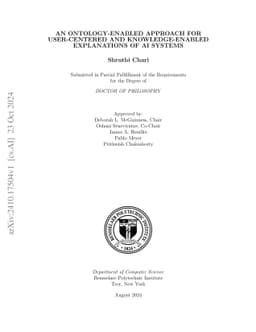 An Ontology-Enabled Approach For User-Centered and Knowledge-Enabled
  Explanations of AI Systems