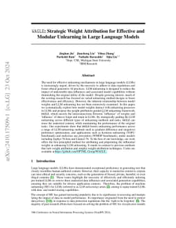 WAGLE: Strategic Weight Attribution for Effective and Modular Unlearning in Large Language Models