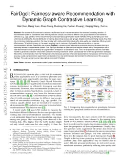 FairDgcl: Fairness-aware Recommendation with Dynamic Graph Contrastive
  Learning