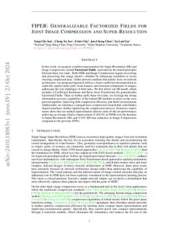 FIPER: Generalizable Factorized Features for Robust Low-Level Vision Models