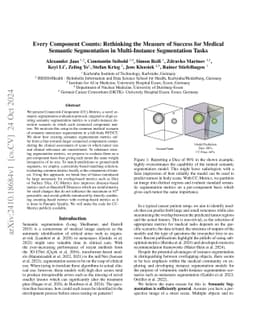 Every Component Counts: Rethinking the Measure of Success for Medical
  Semantic Segmentation in Multi-Instance Segmentation Tasks