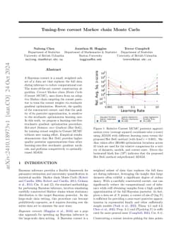 Tuning-free coreset Markov chain Monte Carlo