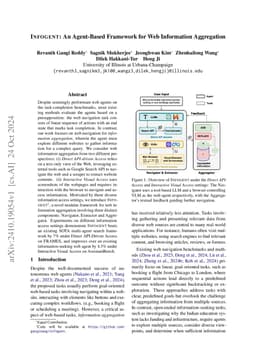 Infogent: An Agent-Based Framework for Web Information Aggregation