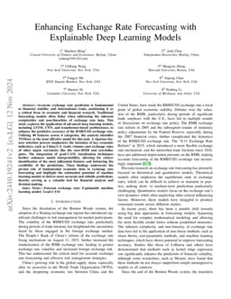 Enhancing Exchange Rate Forecasting with Explainable Deep Learning
  Models