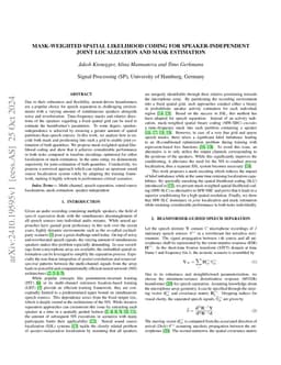 Mask-Weighted Spatial Likelihood Coding for Speaker-Independent Joint Localization and Mask Estimation