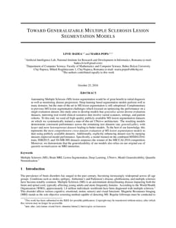 Toward Generalizable Multiple Sclerosis Lesion Segmentation Models