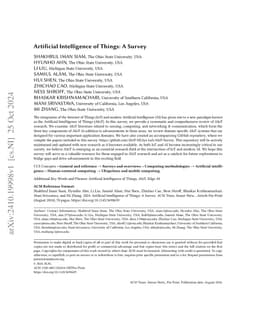 Artificial Intelligence of Things: A Survey