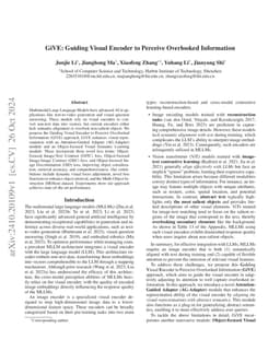 GiVE: Guiding Visual Encoder to Perceive Overlooked Information