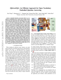 EfficientEQA: An Efficient Approach for Open Vocabulary Embodied
  Question Answering