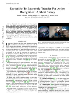 Egocentric and Exocentric Methods: A Short Survey