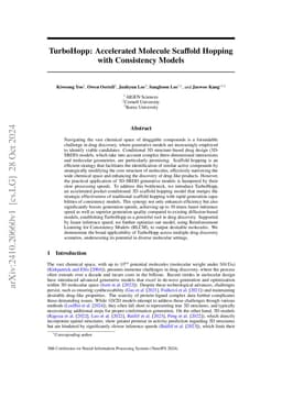 TurboHopp: Accelerated Molecule Scaffold Hopping with Consistency Models